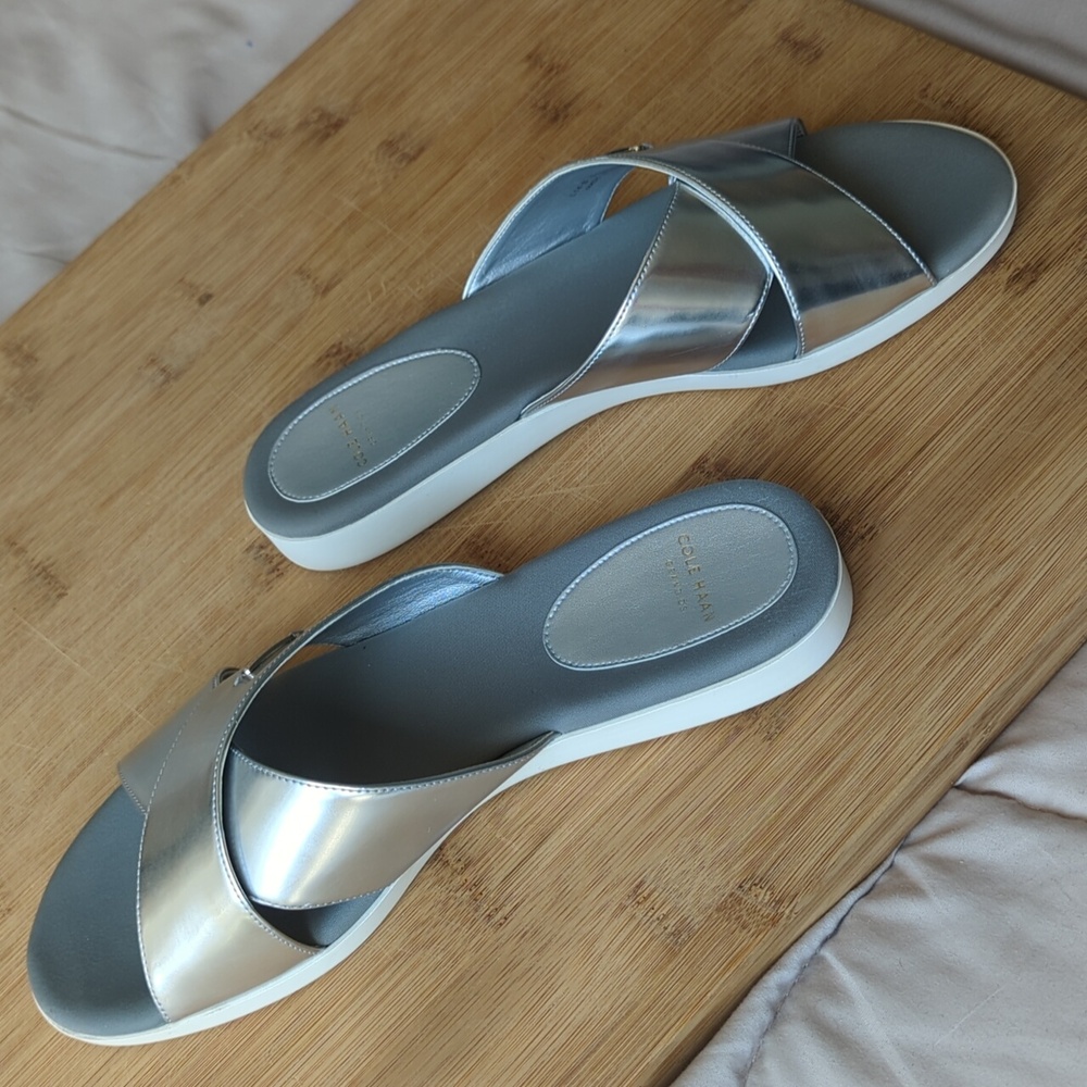 Cole Haan Augusta sandal CH Argento (silver) 8